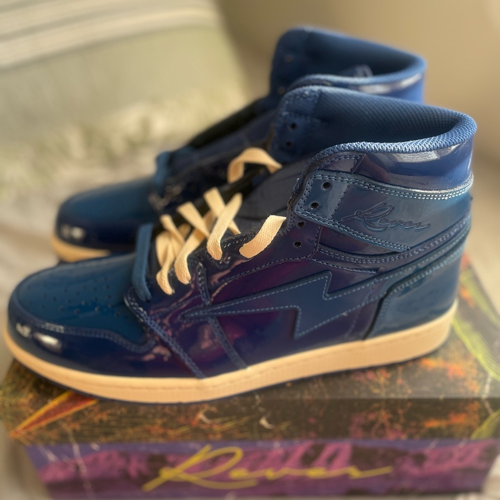 Men’s KIY Reves sport midnight blue sneakers